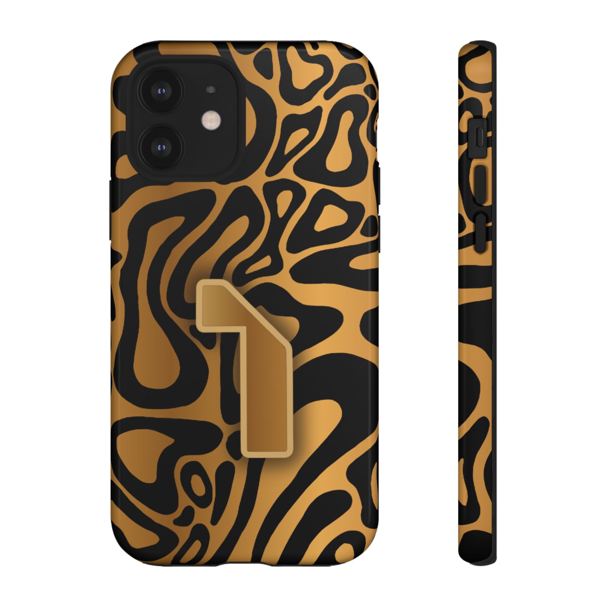 Lando Norris Championship Gold Blob Phone Case (Glossy and Matte)