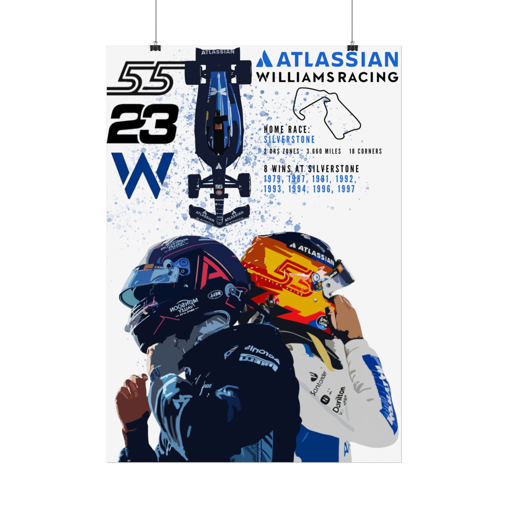 Williams F1 Poster