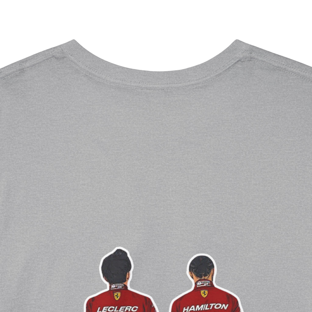 Charles Leclerc + Lewis Hamilton Cotton T-Shirt