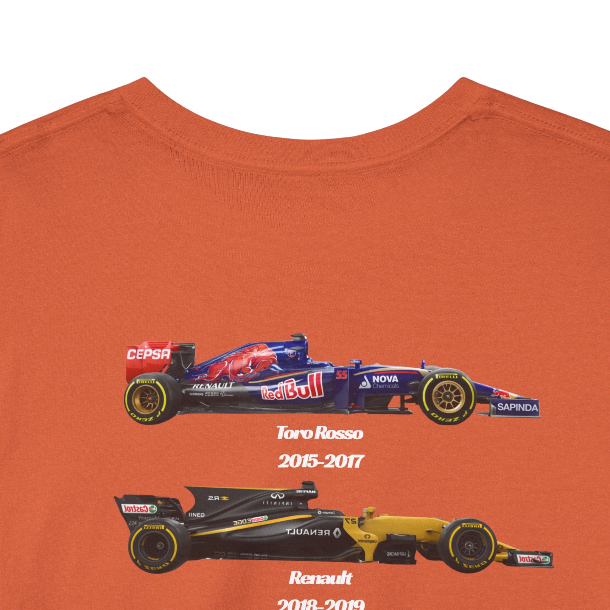 Carlos Sainz Cotton T-Shirt - F1 Career Teams