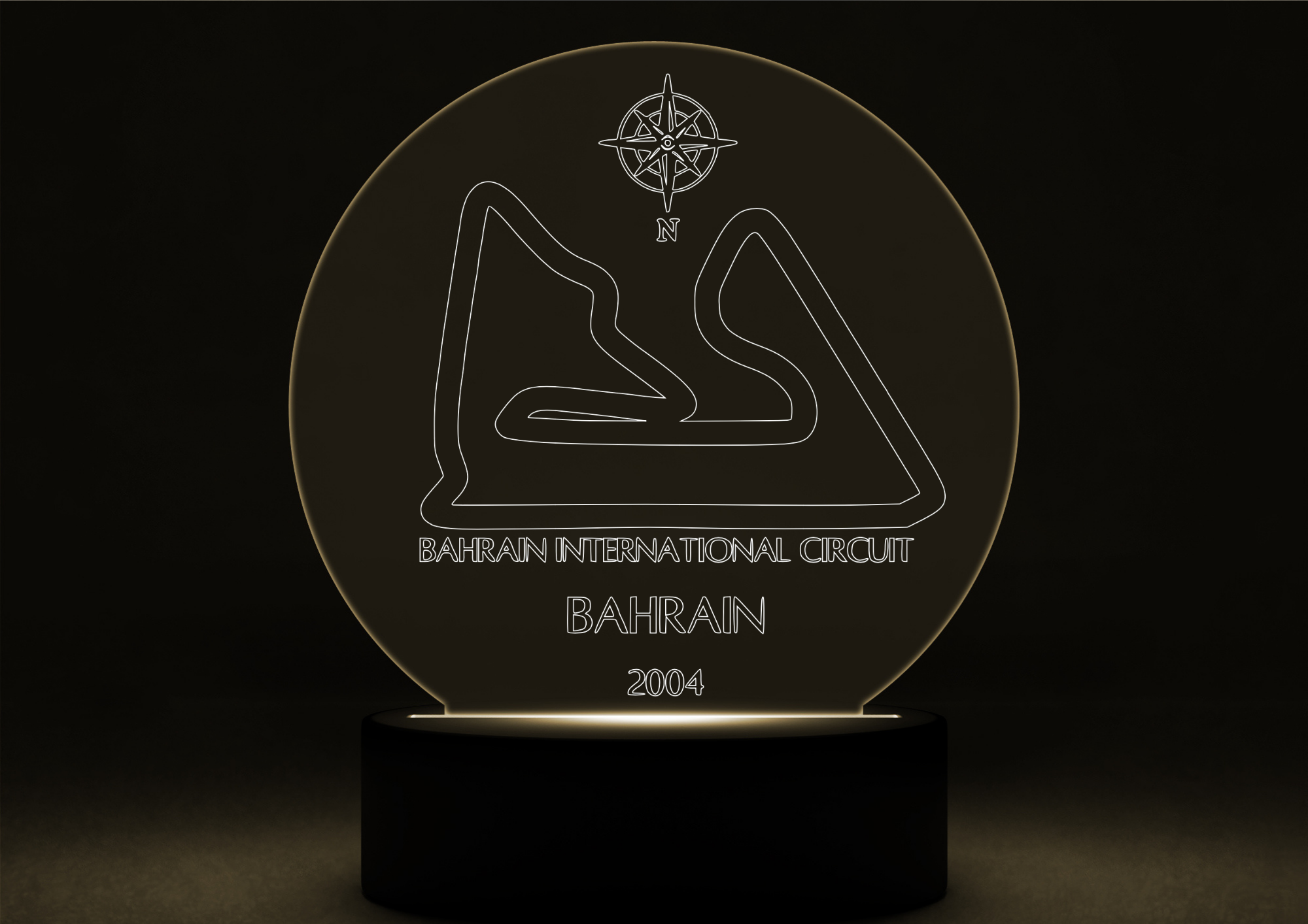 Circuit LED Night Light with Base