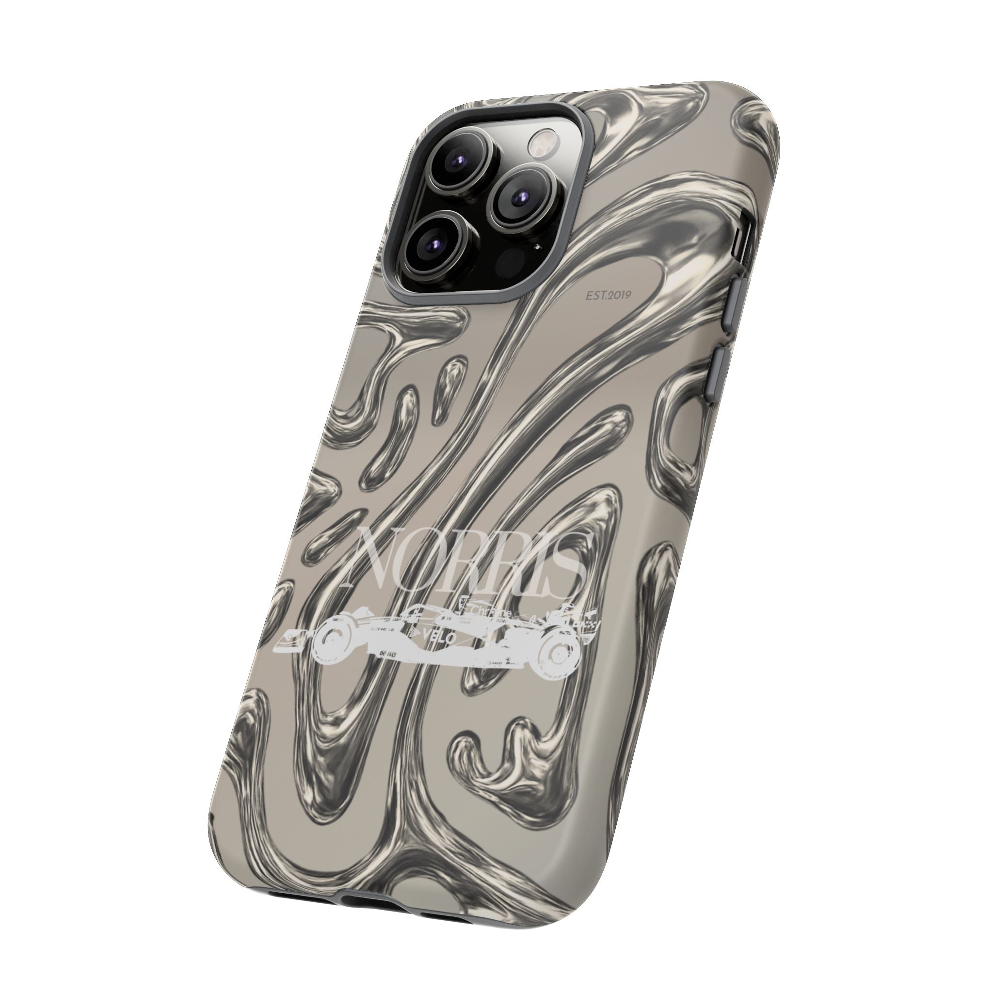 Lando Norris Chrome Phone Case (Glossy and Matte)
