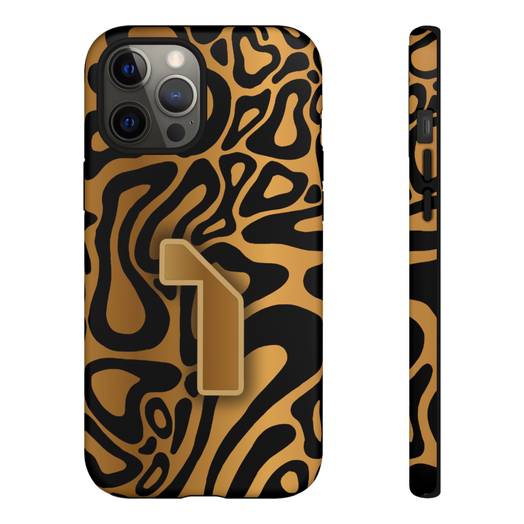 Lando Norris Championship Gold Blob Phone Case (Glossy and Matte)