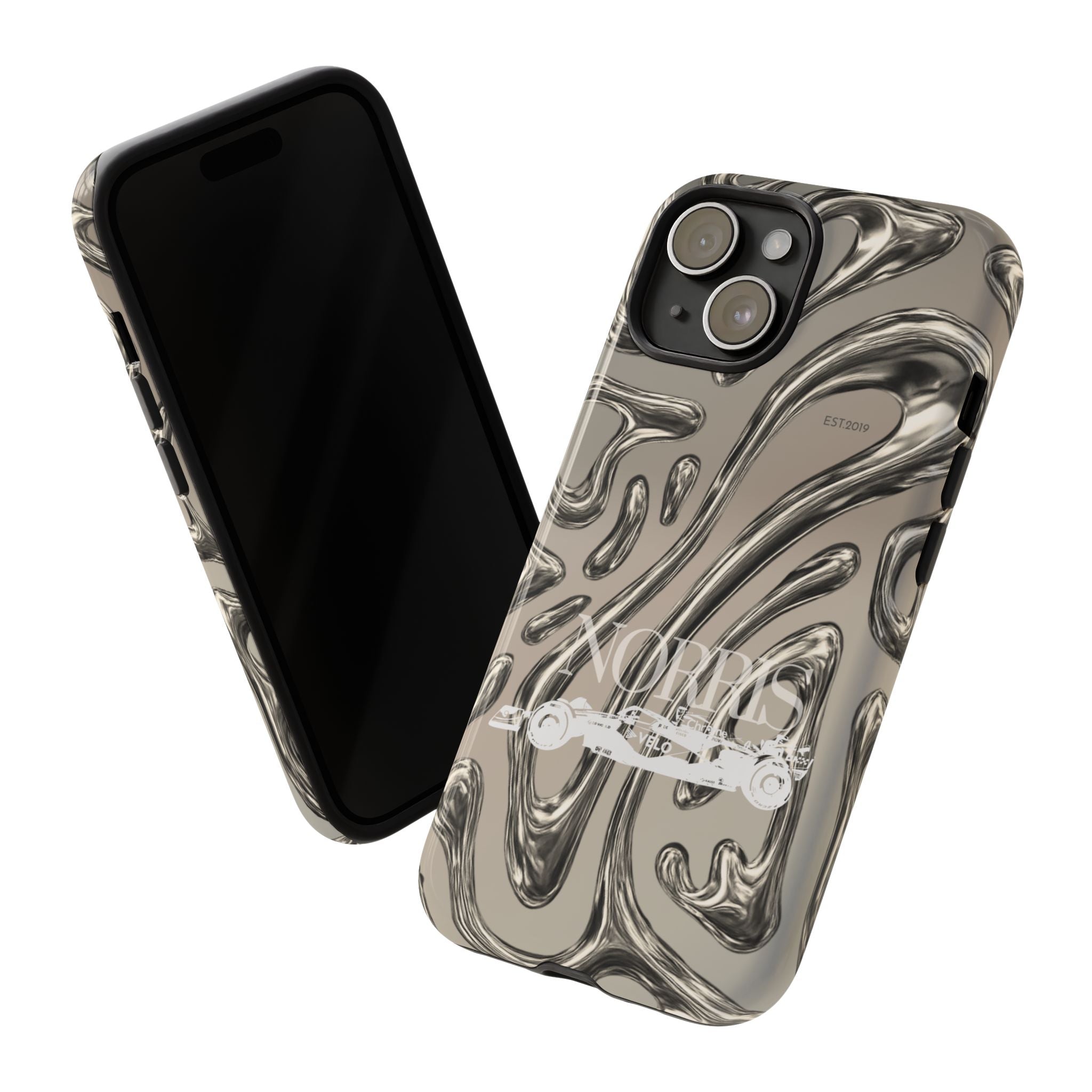 Lando Norris Chrome Phone Case (Glossy and Matte)