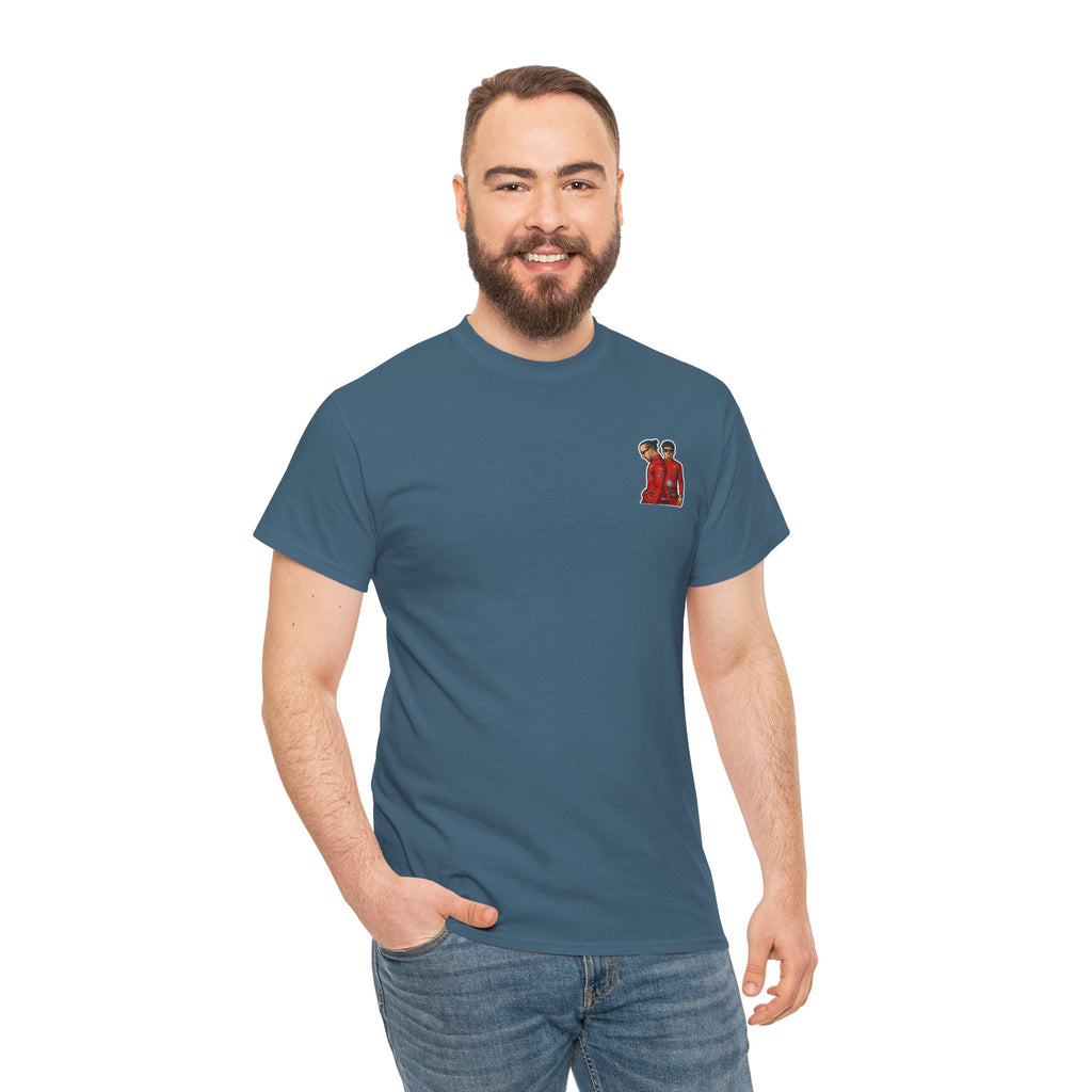 Charles Leclerc + Lewis Hamilton Cotton T-Shirt