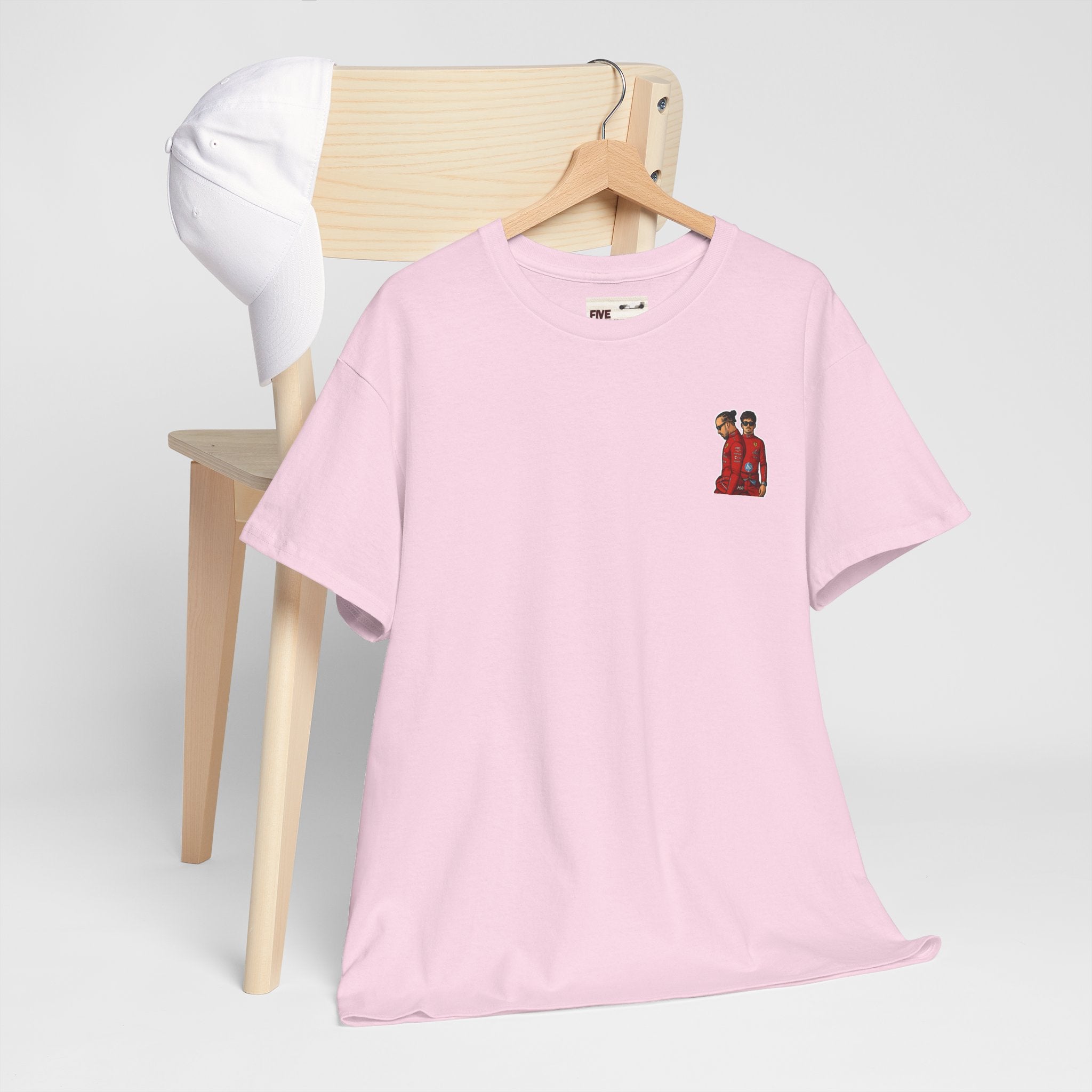 Charles Leclerc + Lewis Hamilton Cotton T-Shirt