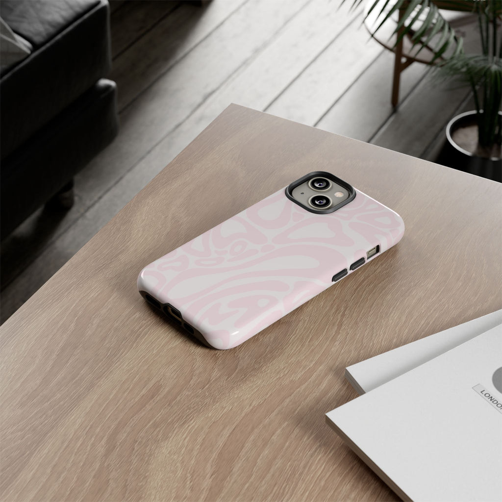 Lando Norris Pink Blob Phone Case (Glossy and Matte)