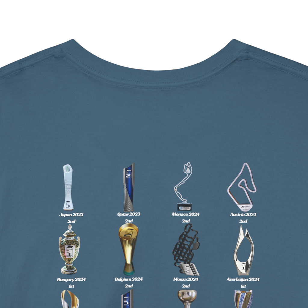 Oscar Piastri Cotton T-Shirt -  F1 Career Trophies