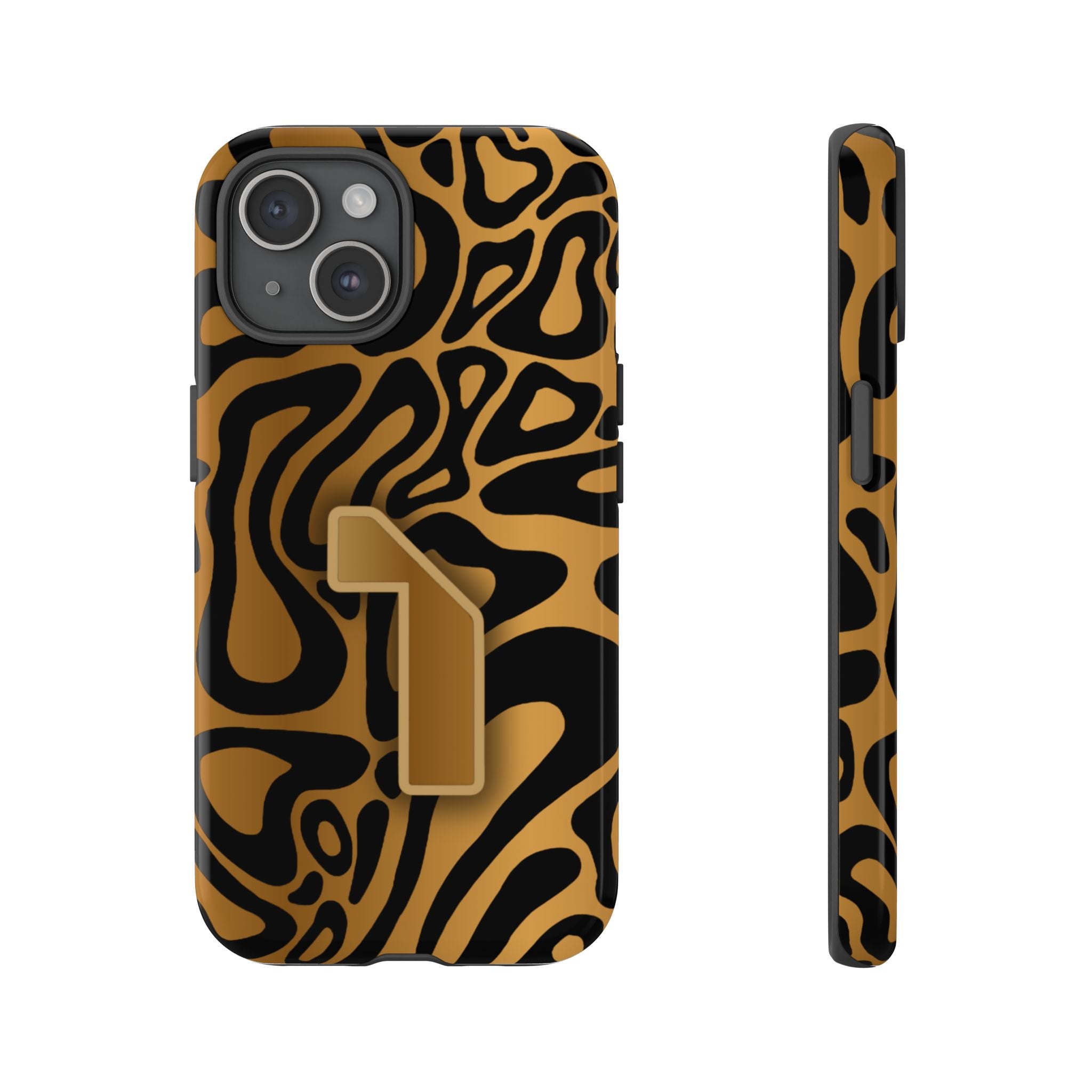 Lando Norris Championship Gold Blob Phone Case (Glossy and Matte)