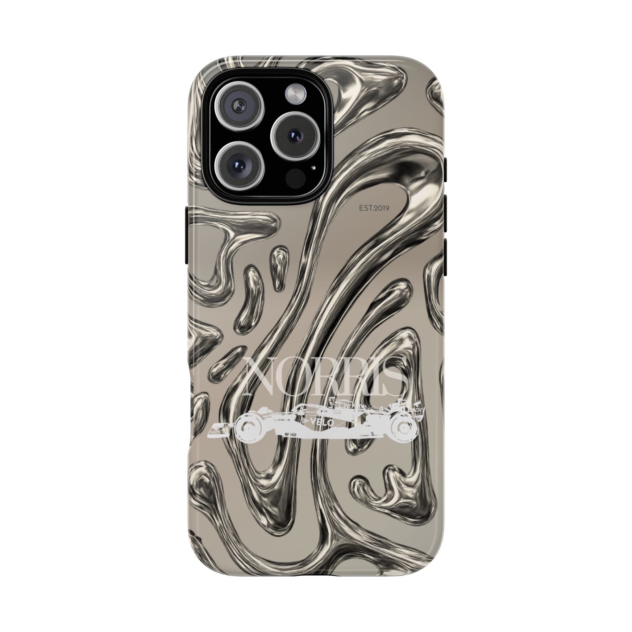Lando Norris Chrome Phone Case (Glossy and Matte)