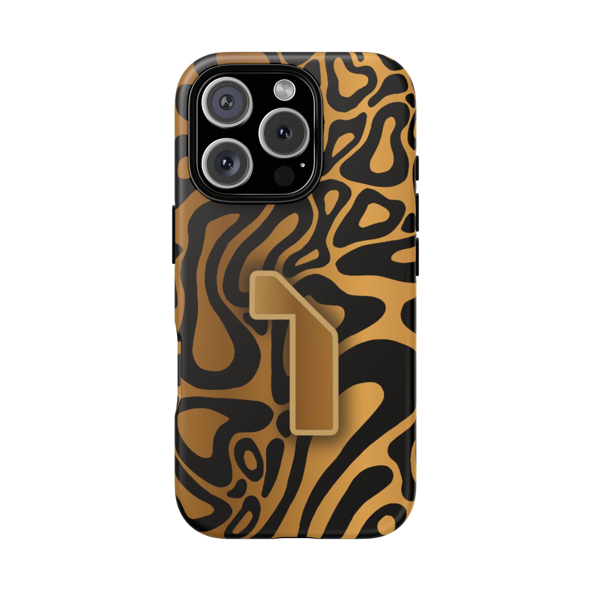 Lando Norris Championship Gold Blob Phone Case (Glossy and Matte)