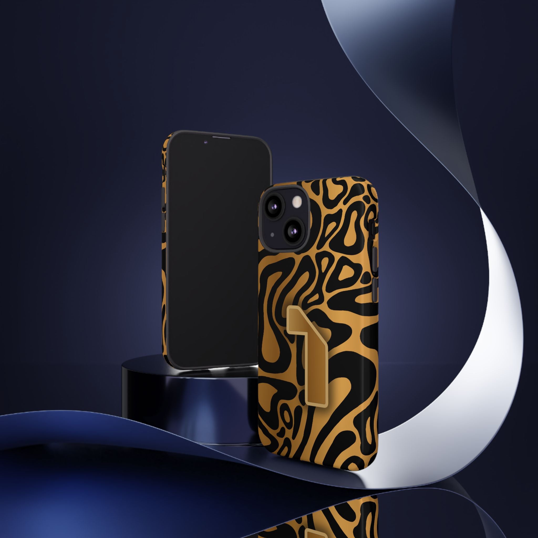 Lando Norris Championship Gold Blob Phone Case (Glossy and Matte)