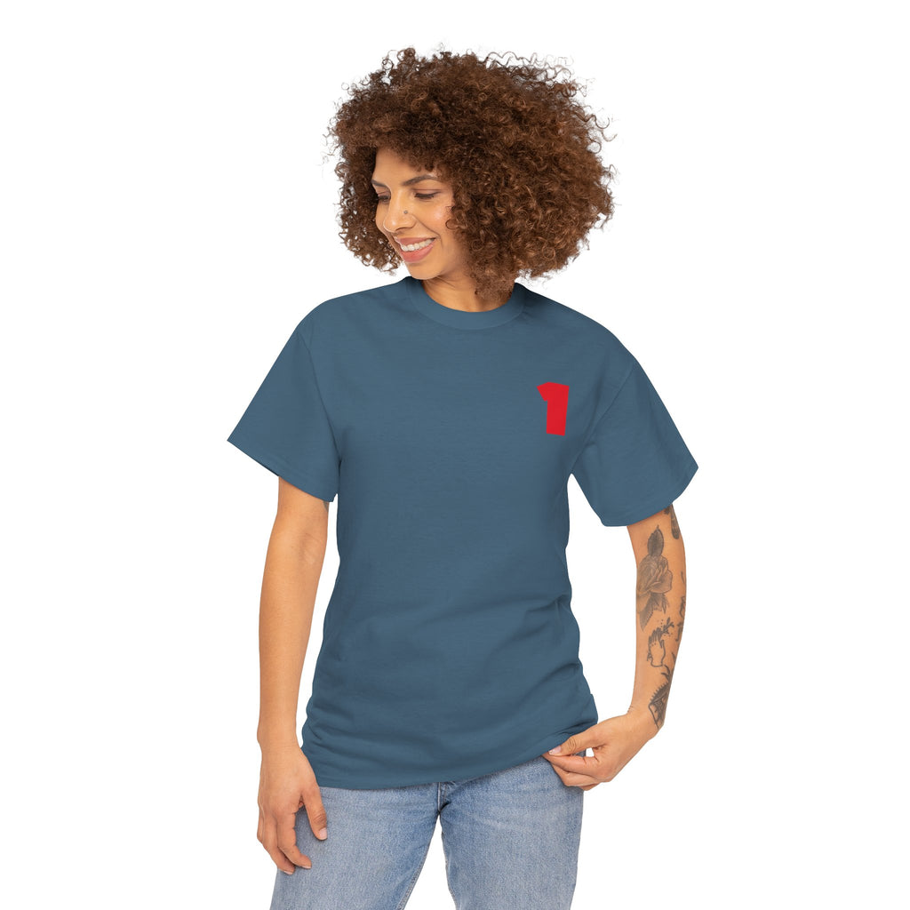 Max Verstappen - Helmets In His F1 Career Cotton T-Shirt