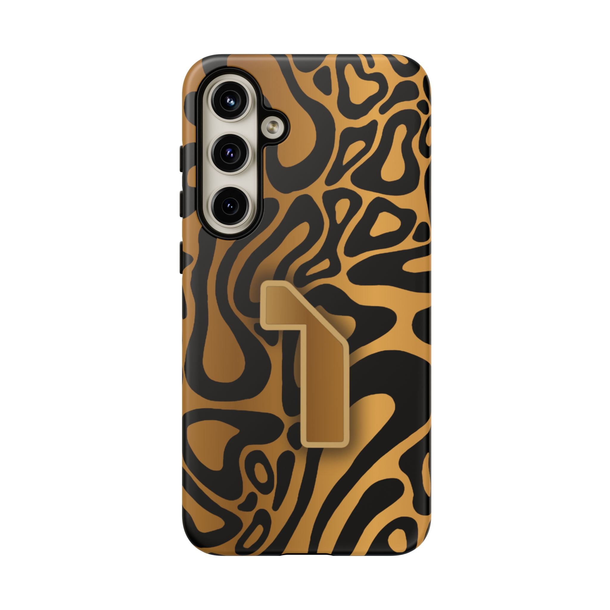 Lando Norris Championship Gold Blob Phone Case (Glossy and Matte)