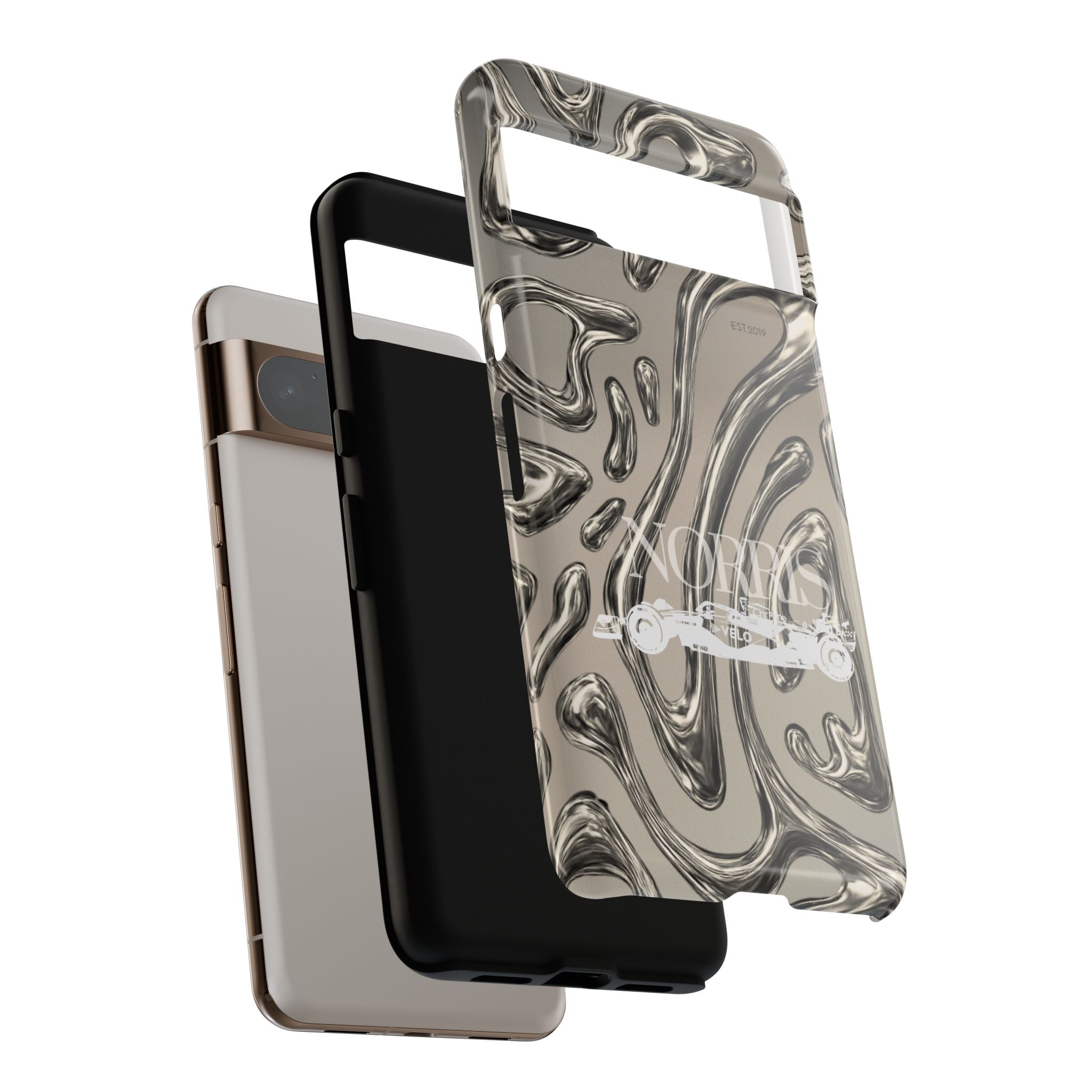 Lando Norris Chrome Phone Case (Glossy and Matte)