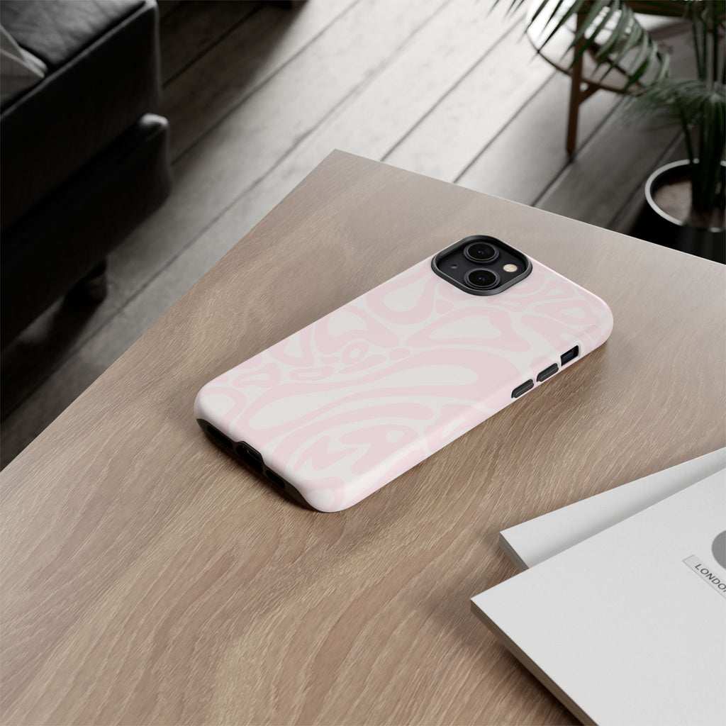 Lando Norris Pink Blob Phone Case (Glossy and Matte)