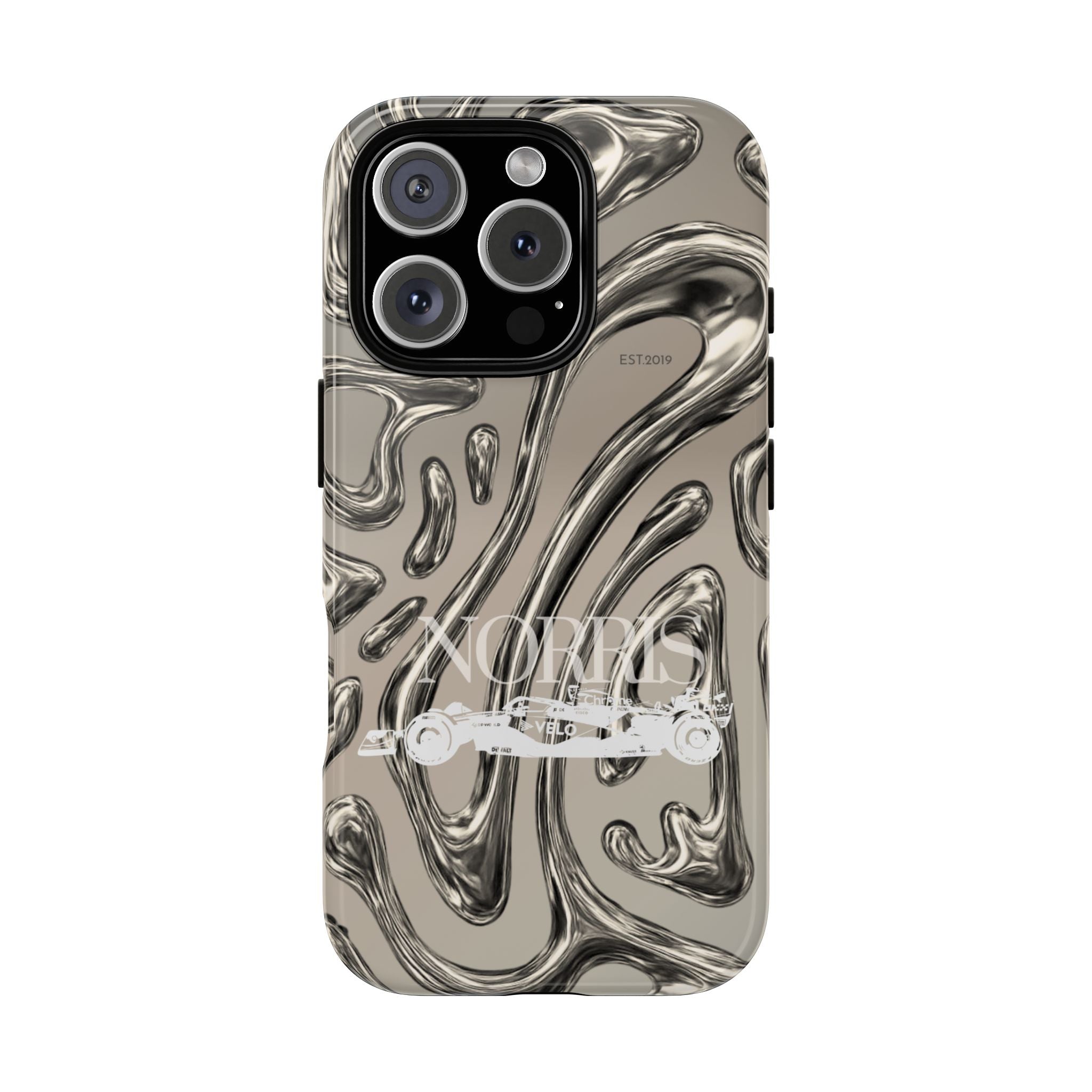 Lando Norris Chrome Phone Case (Glossy and Matte)