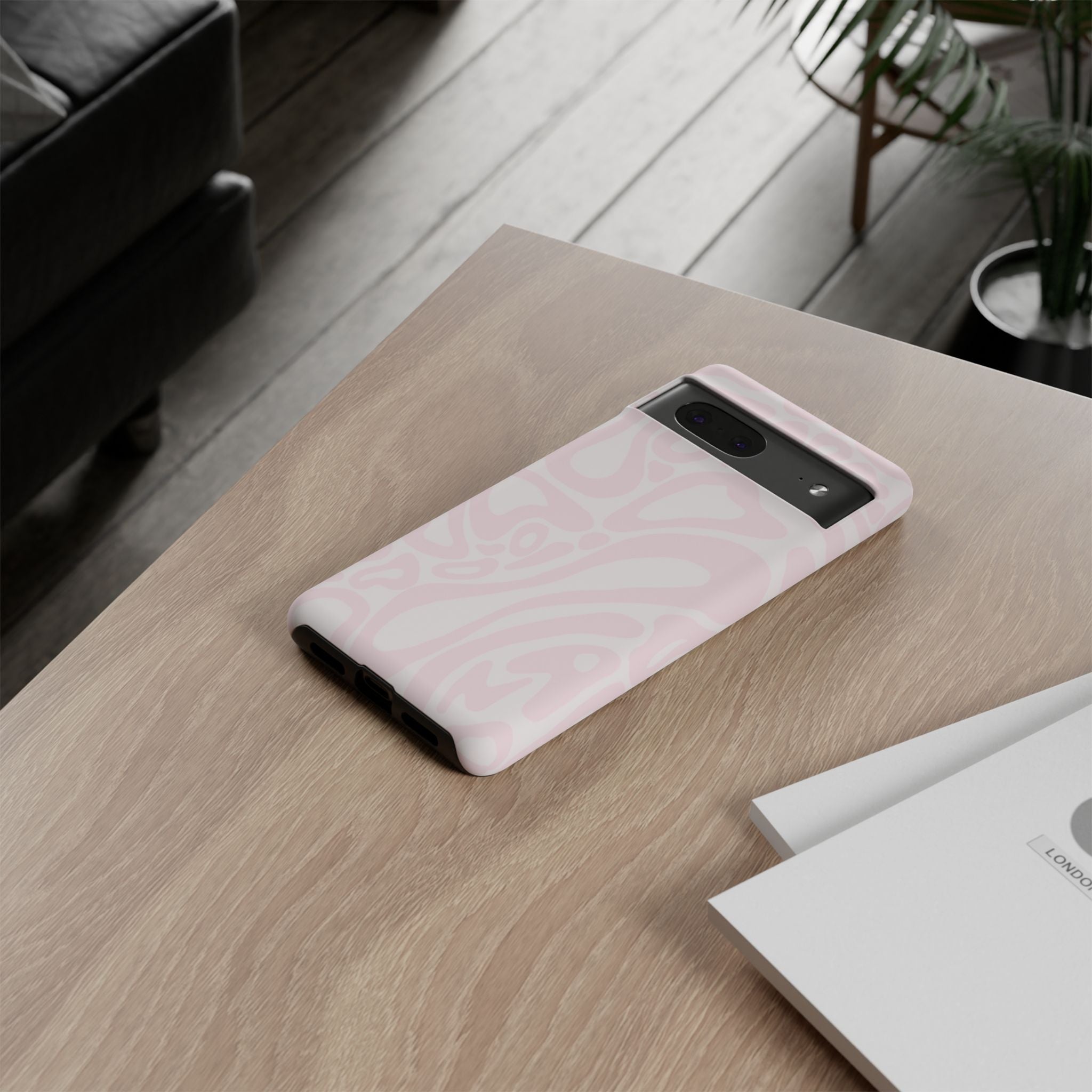 Lando Norris Pink Blob Phone Case (Glossy and Matte)