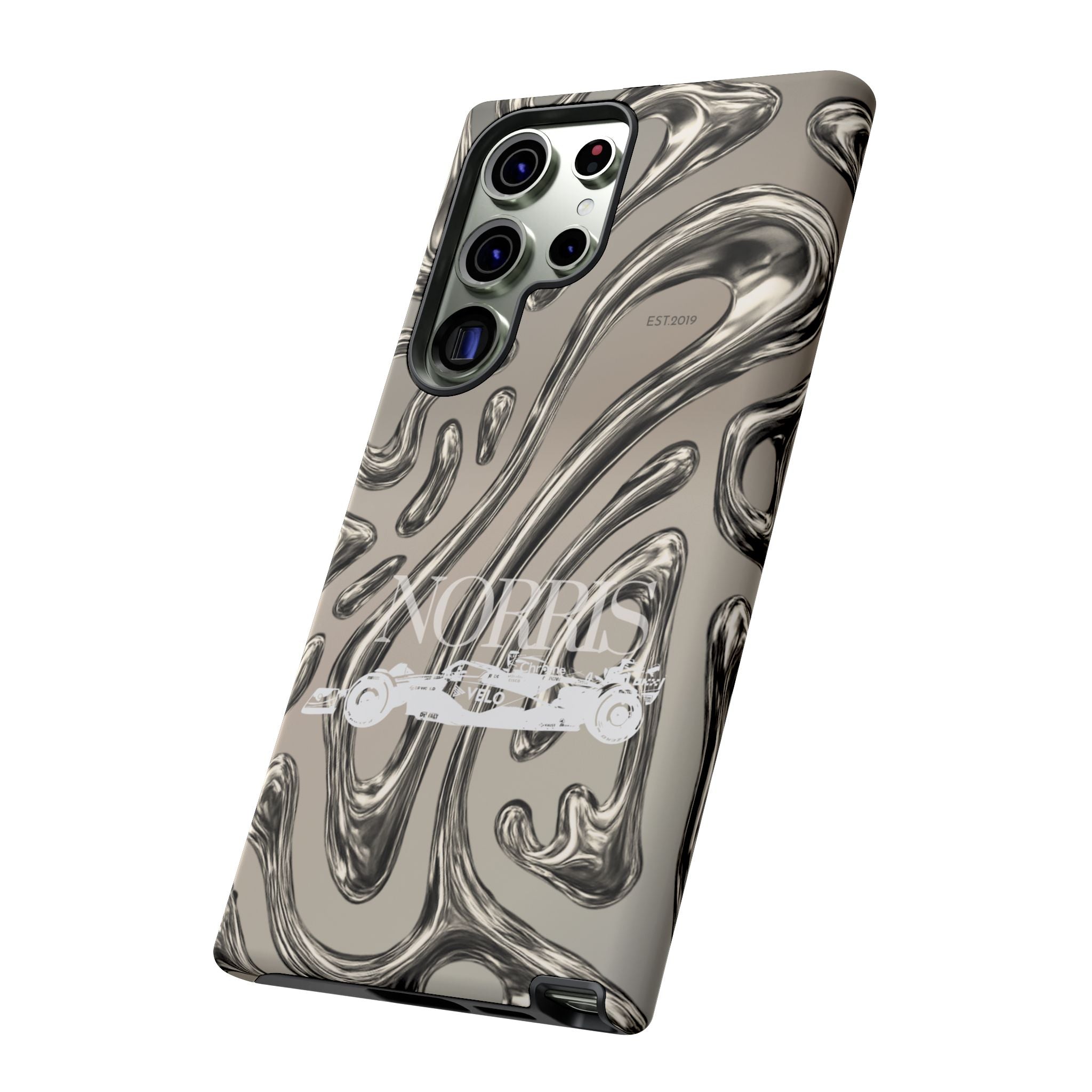 Lando Norris Chrome Phone Case (Glossy and Matte)