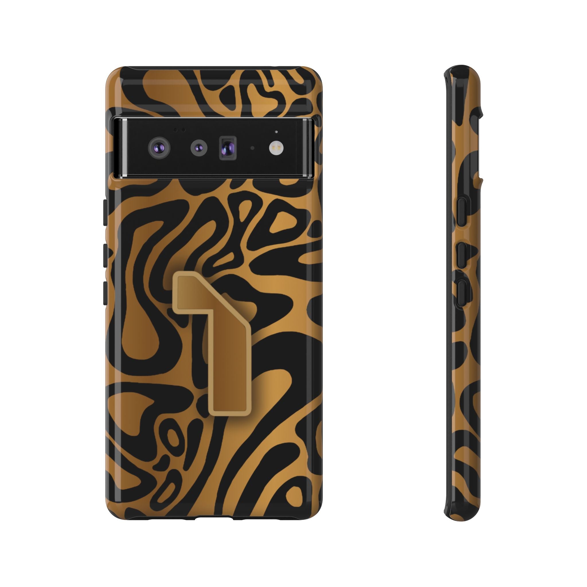 Lando Norris Championship Gold Blob Phone Case (Glossy and Matte)