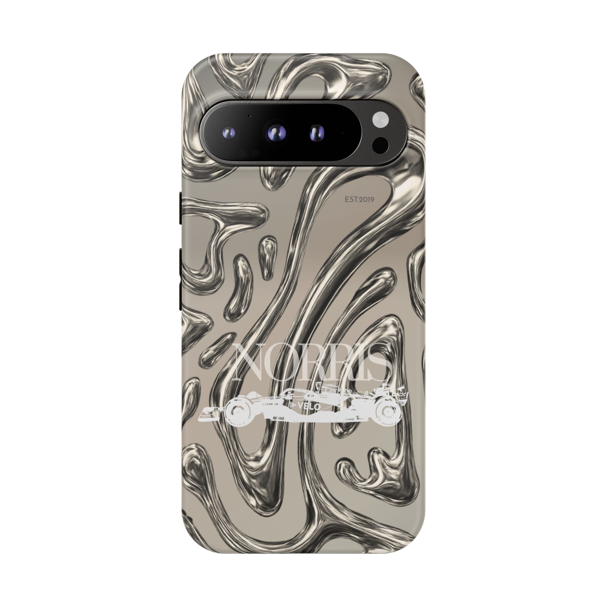 Lando Norris Chrome Phone Case (Glossy and Matte)