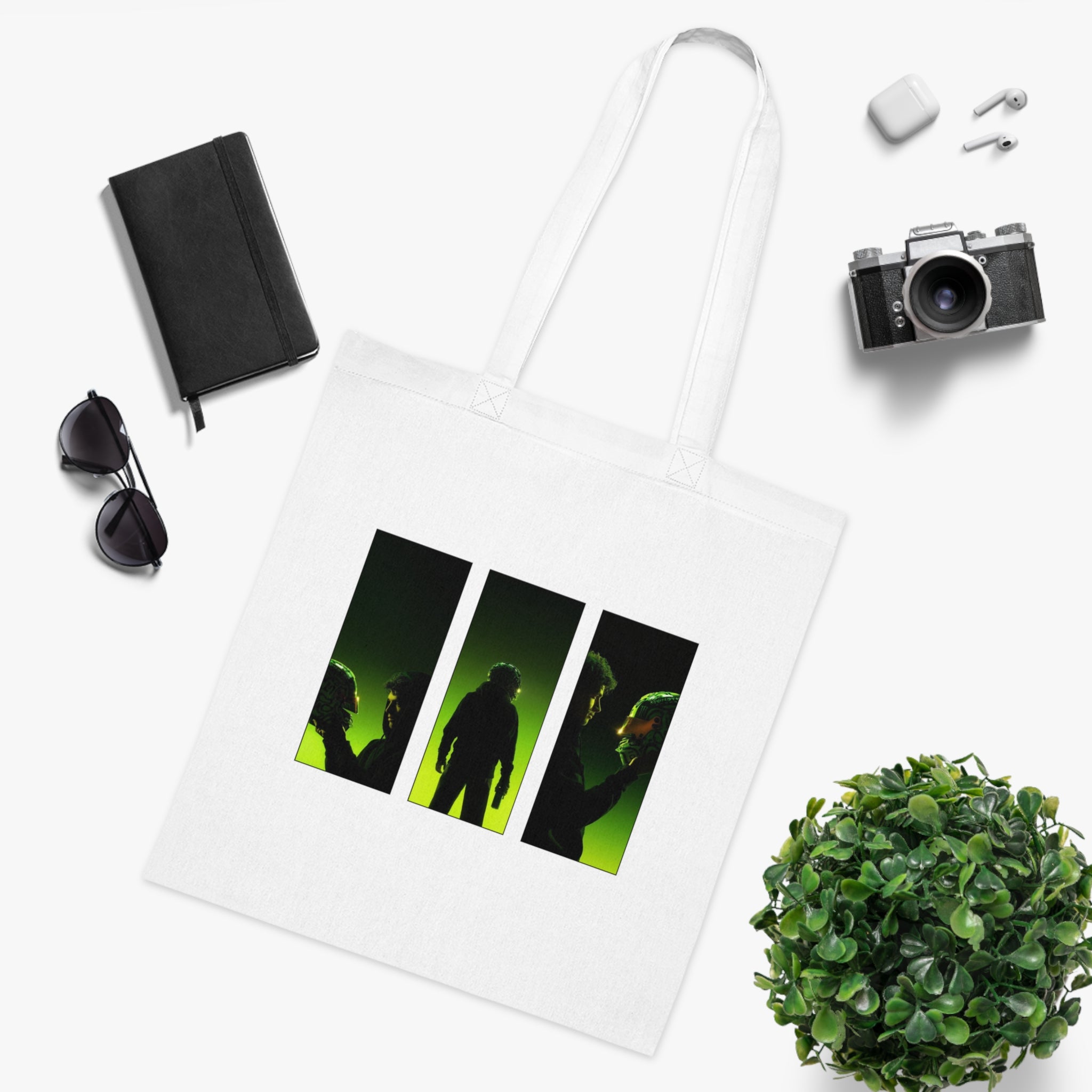 Lando Norris Monster x Helmet Design Tote Bag