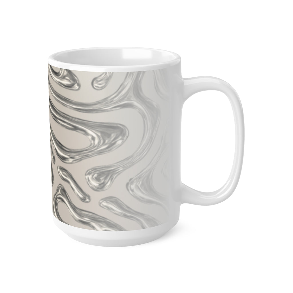 Lando Norris Chrome Blob Mug