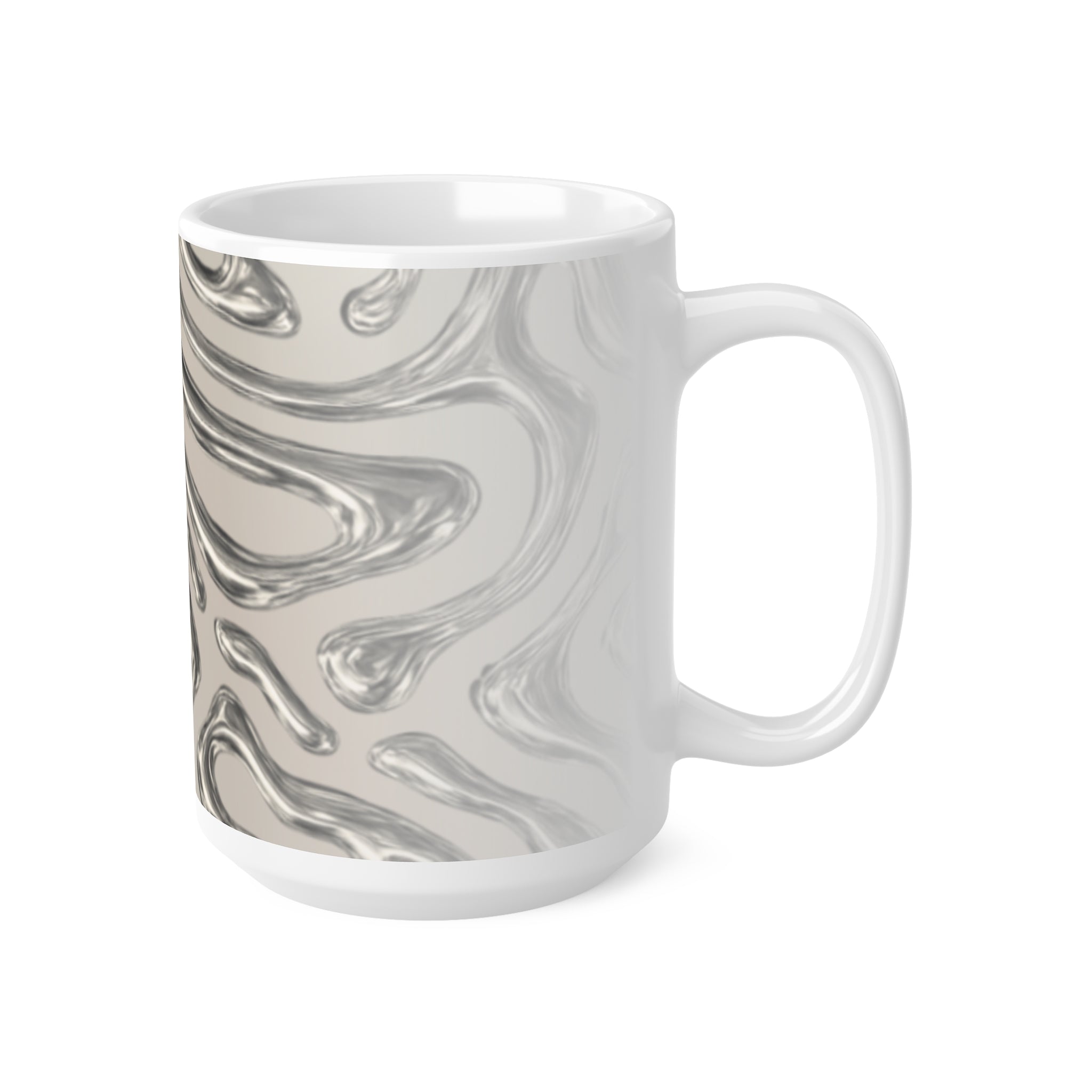Lando Norris Chrome Blob Mug