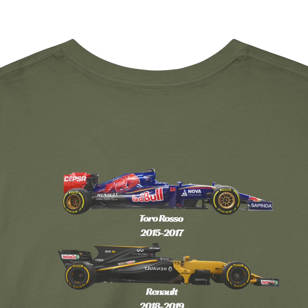 Carlos Sainz Cotton T-Shirt - F1 Career Teams