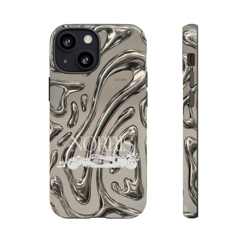 Lando Norris Chrome Phone Case (Glossy and Matte)