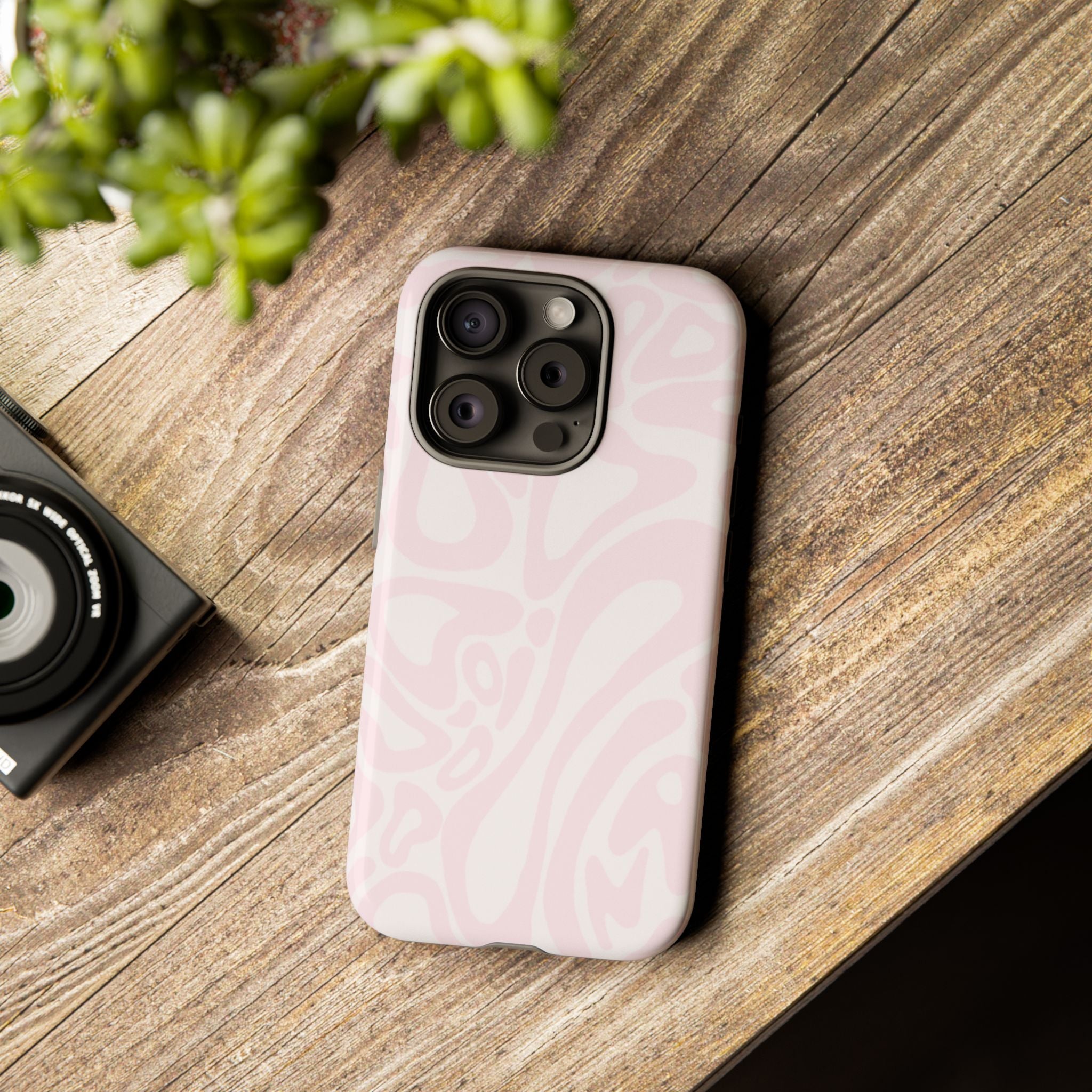 Lando Norris Pink Blob Phone Case (Glossy and Matte)