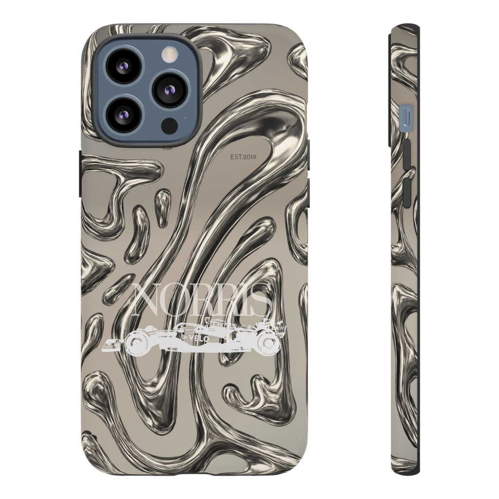 Lando Norris Chrome Phone Case (Glossy and Matte)