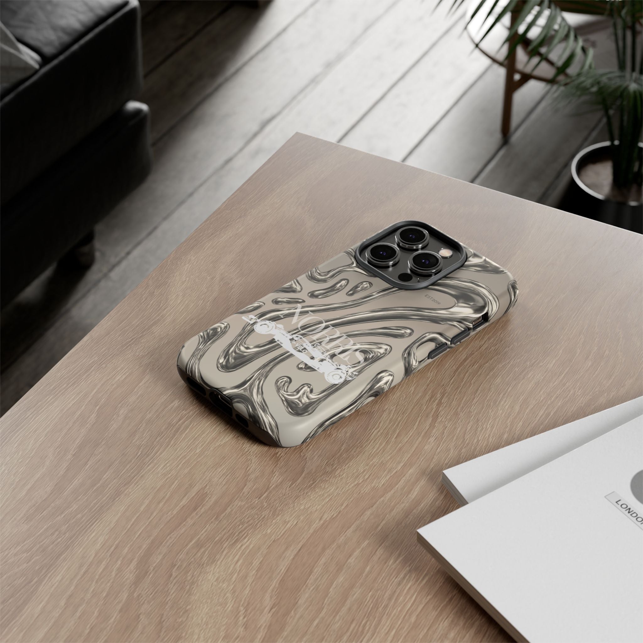 Lando Norris Chrome Phone Case (Glossy and Matte)
