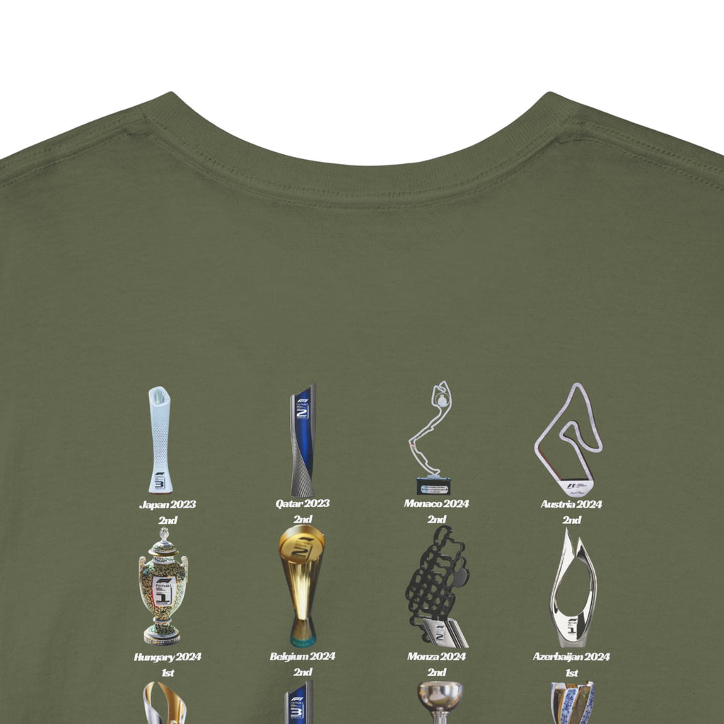 Oscar Piastri Cotton T-Shirt -  F1 Career Trophies