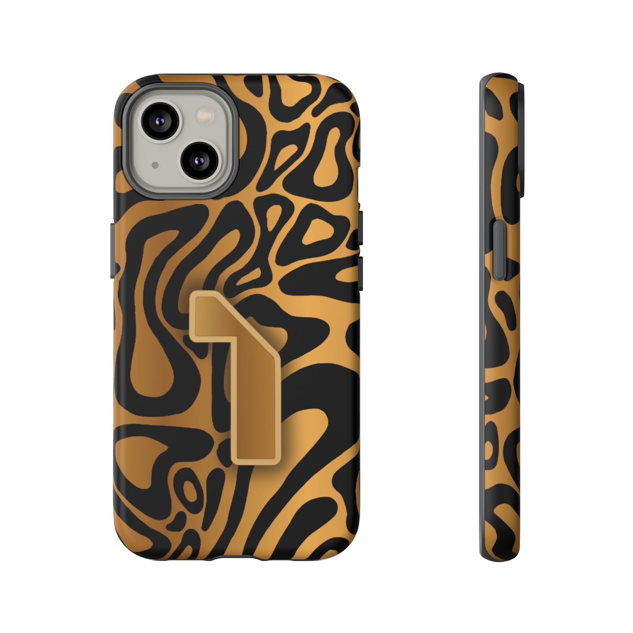 Lando Norris Championship Gold Blob Phone Case (Glossy and Matte)