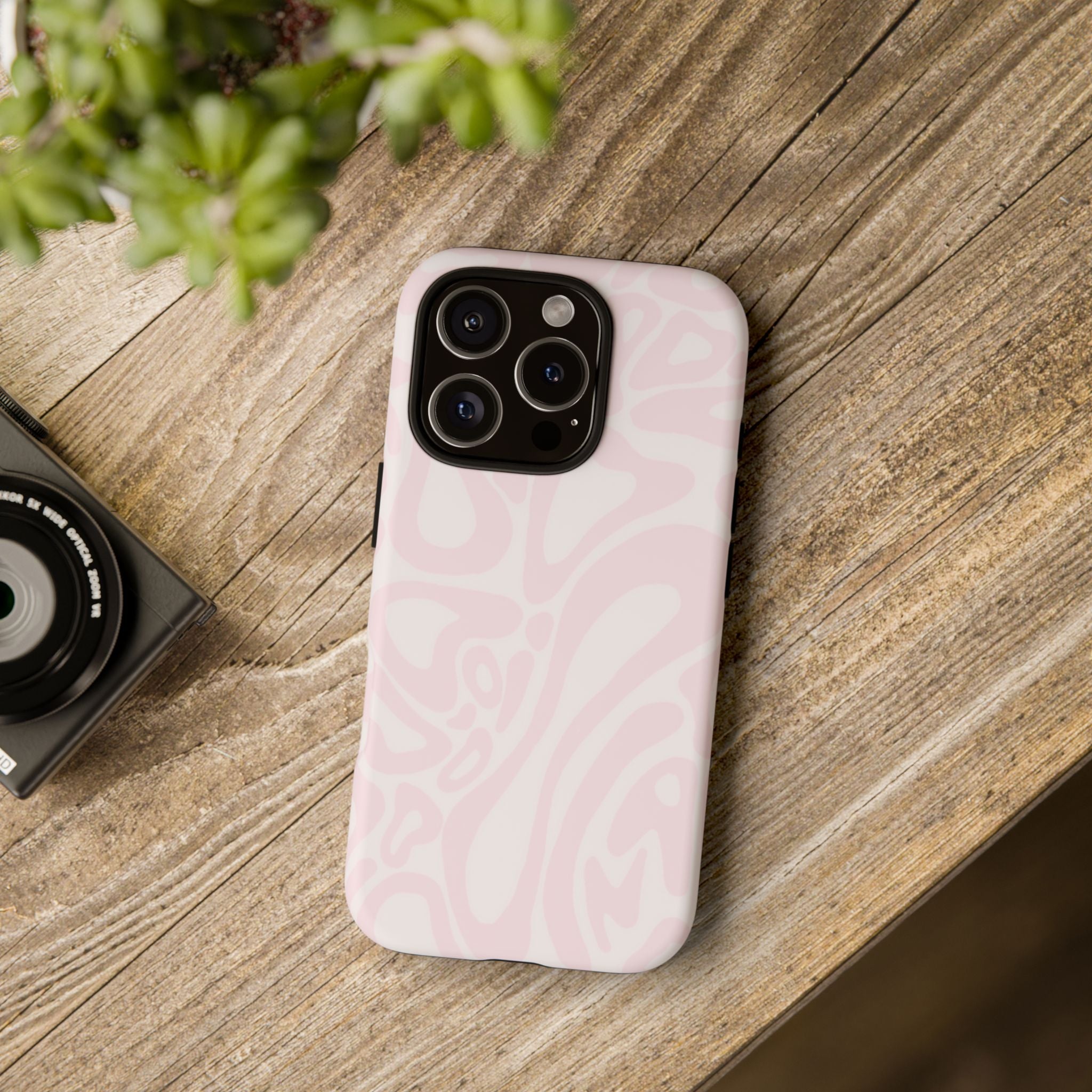 Lando Norris Pink Blob Phone Case (Glossy and Matte)