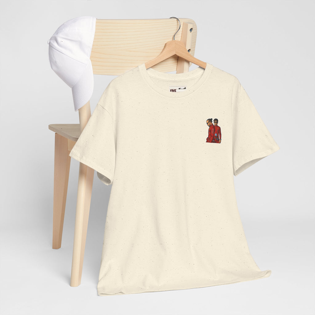 Charles Leclerc + Lewis Hamilton Cotton T-Shirt
