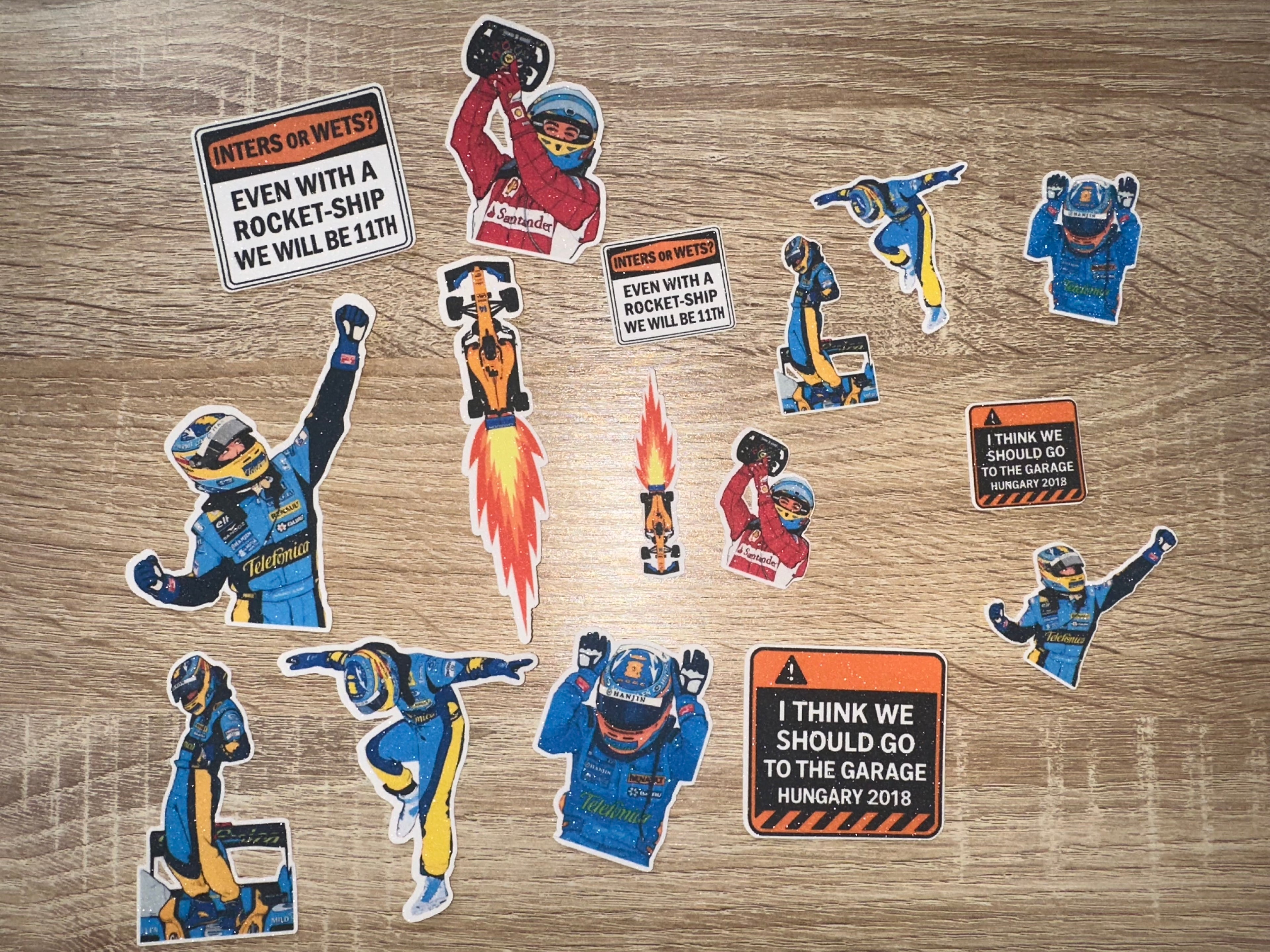 Fernando Alonso Stickers