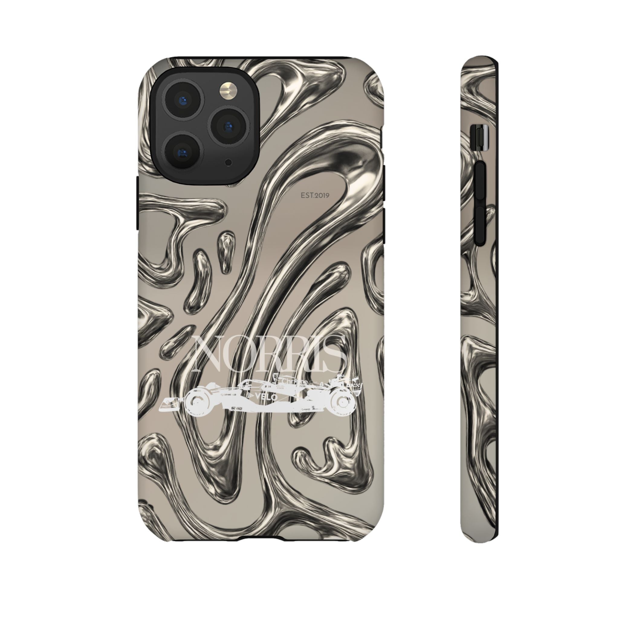Lando Norris Chrome Phone Case (Glossy and Matte)