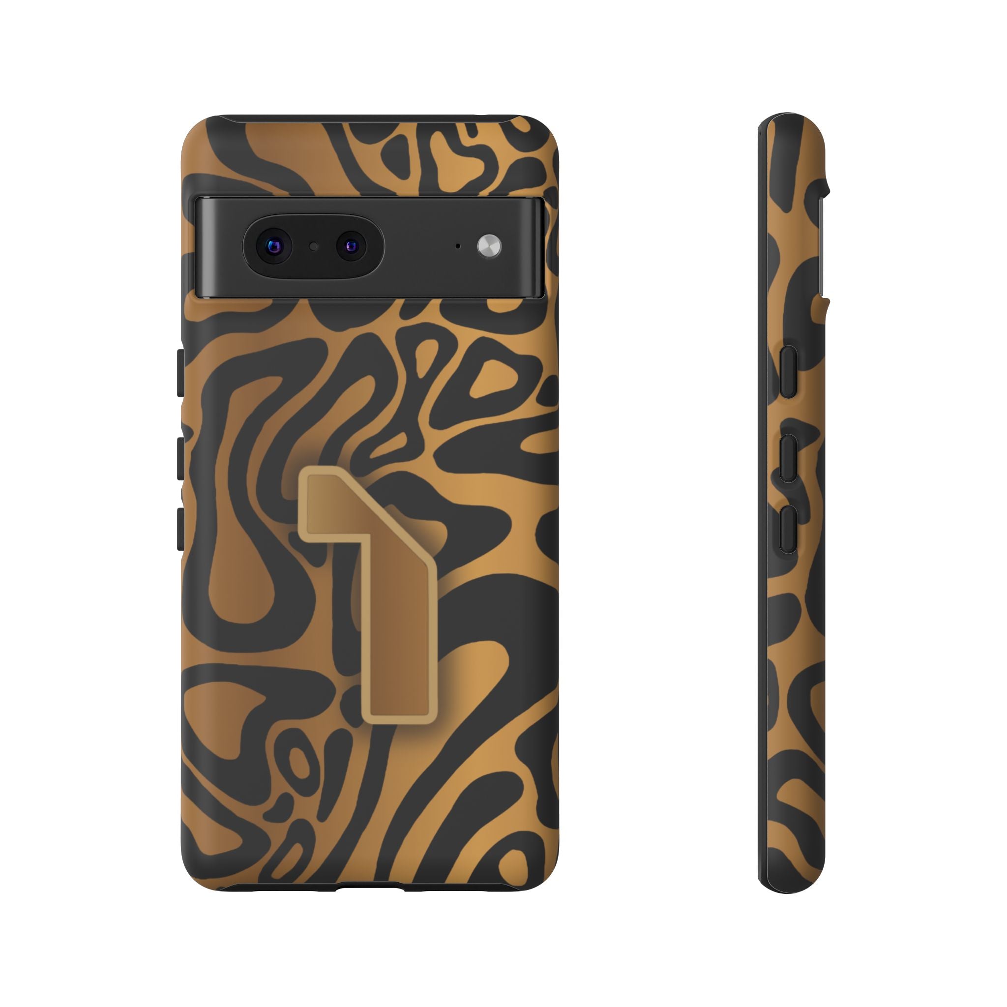 Lando Norris Championship Gold Blob Phone Case (Glossy and Matte)