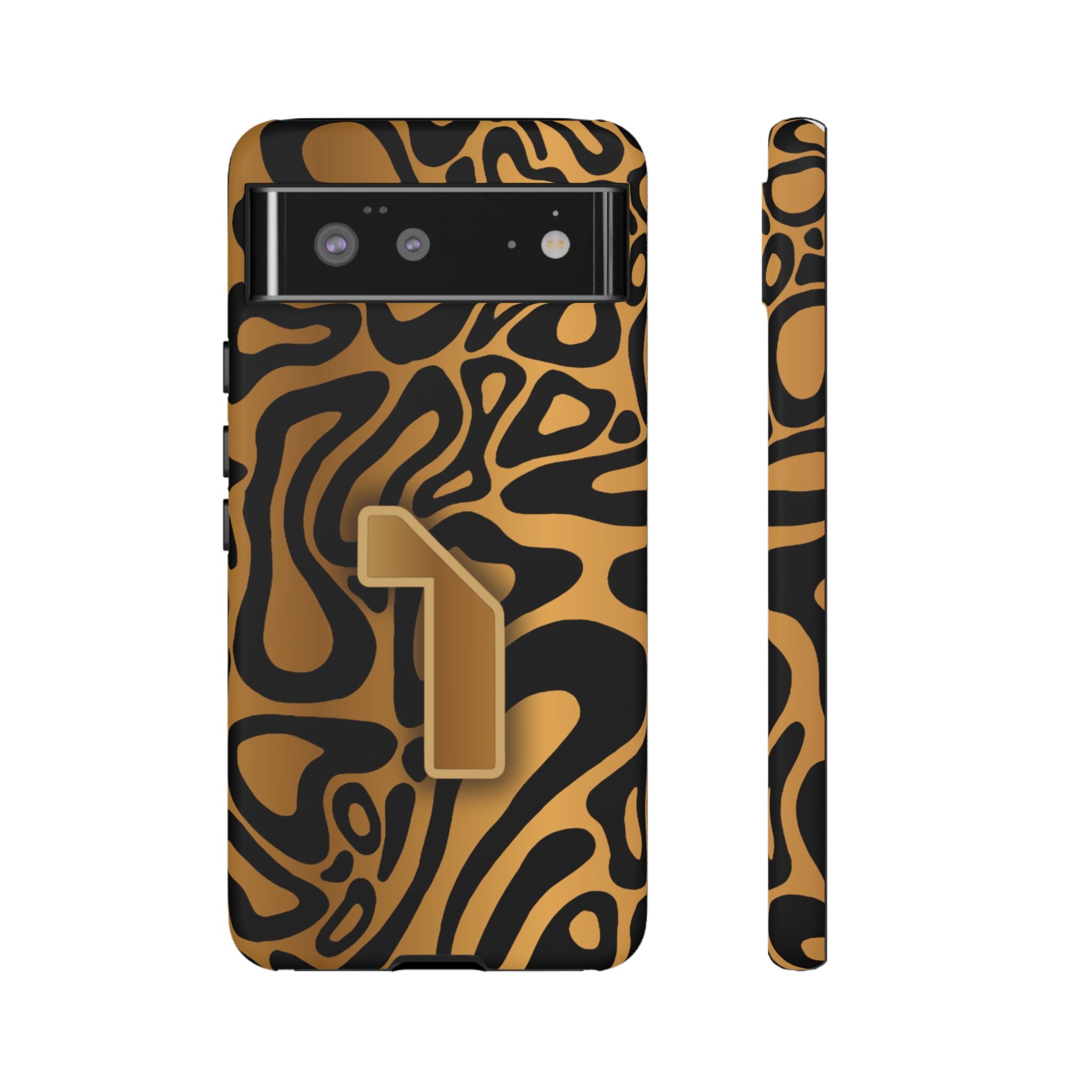 Lando Norris Championship Gold Blob Phone Case (Glossy and Matte)