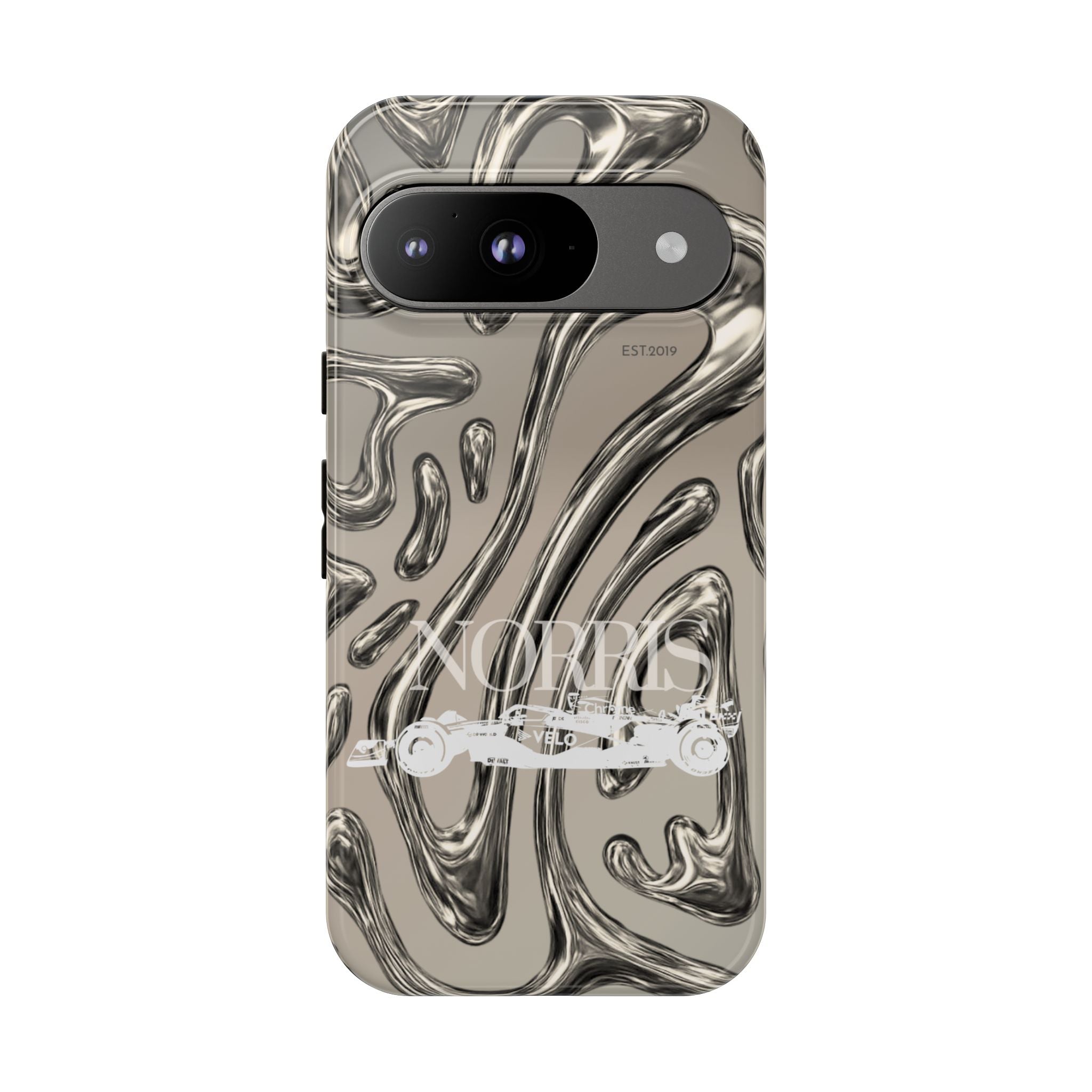Lando Norris Chrome Phone Case (Glossy and Matte)