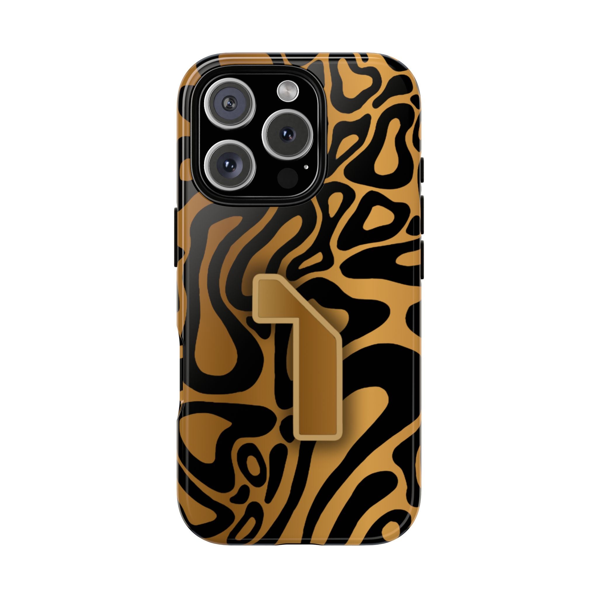Lando Norris Championship Gold Blob Phone Case (Glossy and Matte)