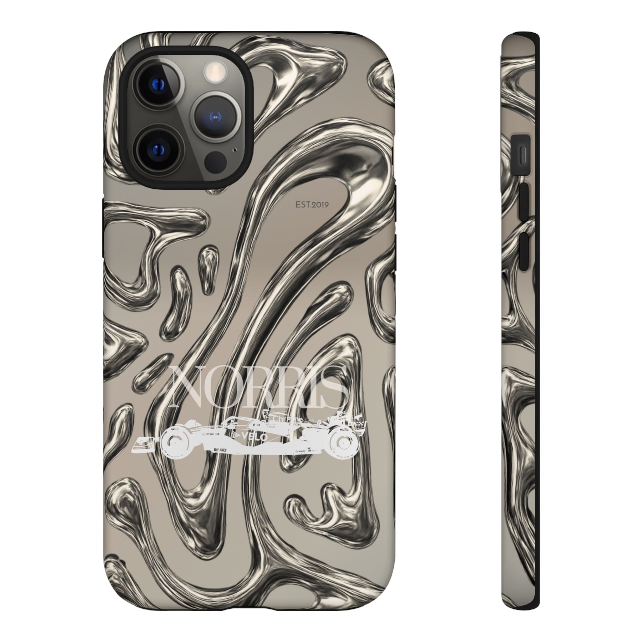 Lando Norris Chrome Phone Case (Glossy and Matte)