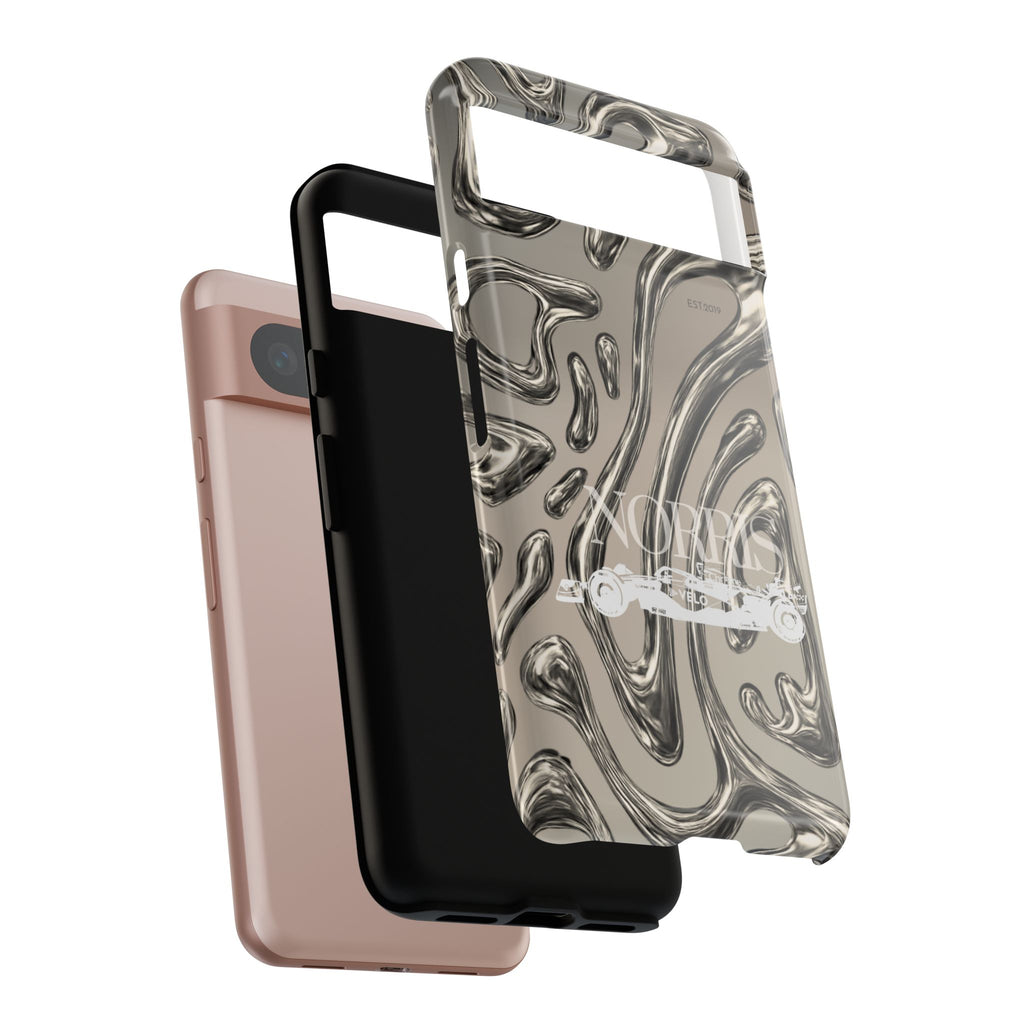 Lando Norris Chrome Phone Case (Glossy and Matte)