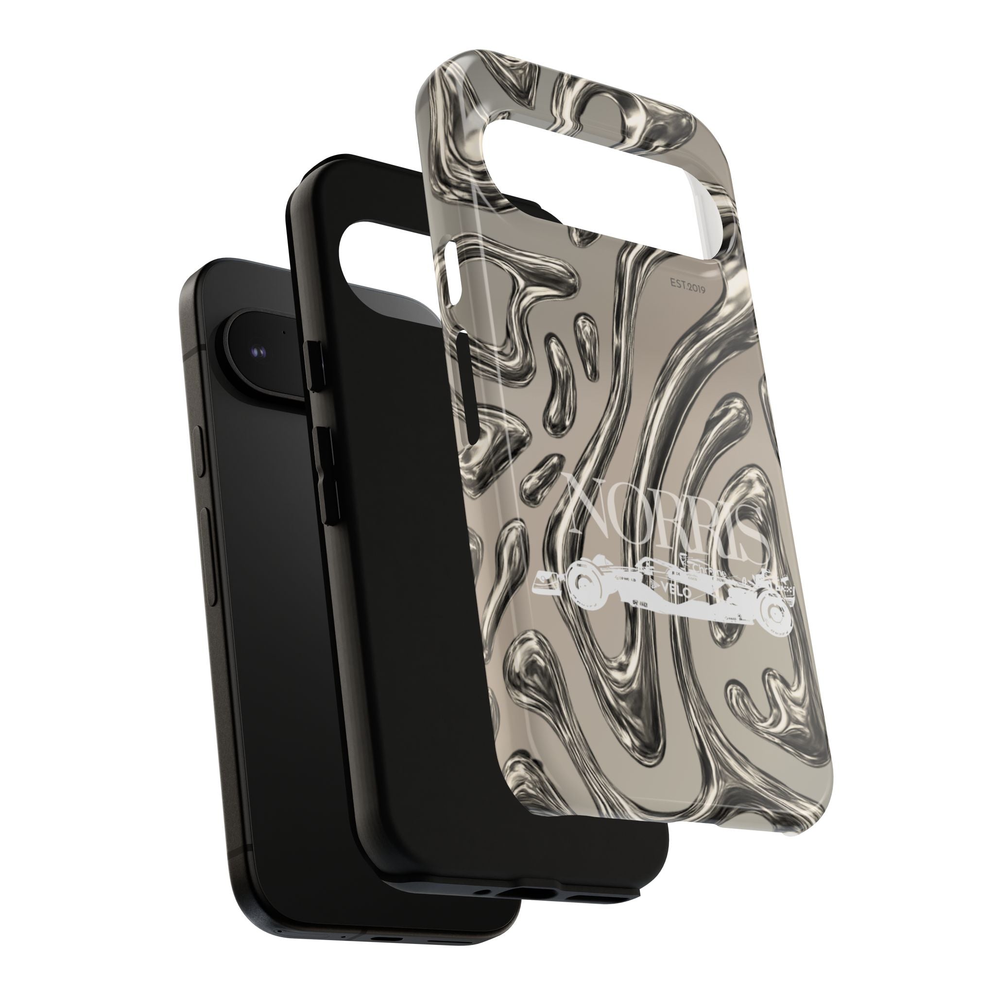 Lando Norris Chrome Phone Case (Glossy and Matte)
