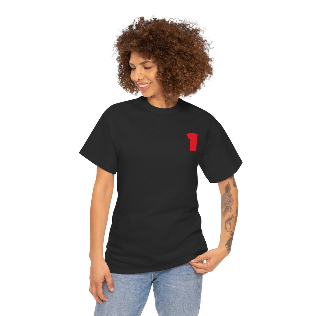 Max Verstappen - Helmets In His F1 Career Cotton T-Shirt