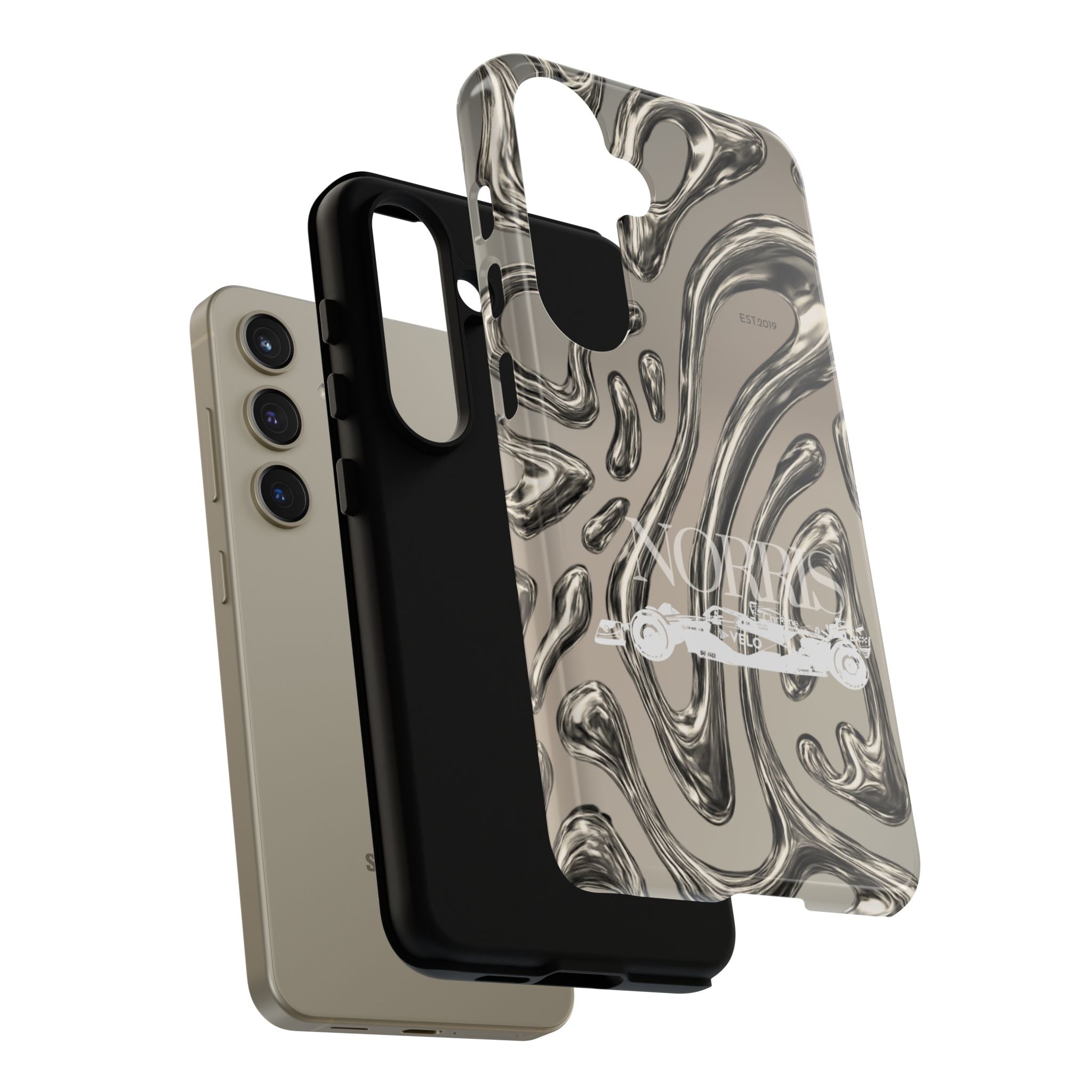 Lando Norris Chrome Phone Case (Glossy and Matte)