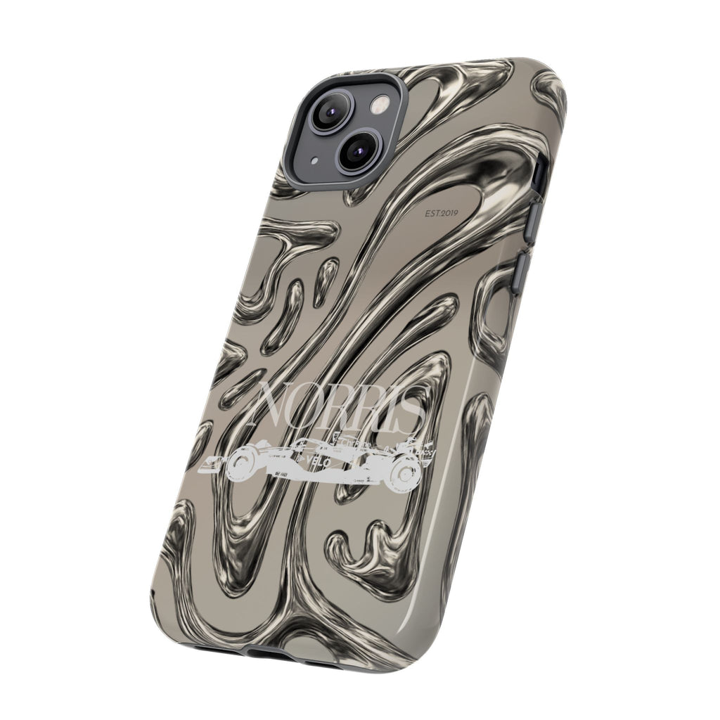 Lando Norris Chrome Phone Case (Glossy and Matte)