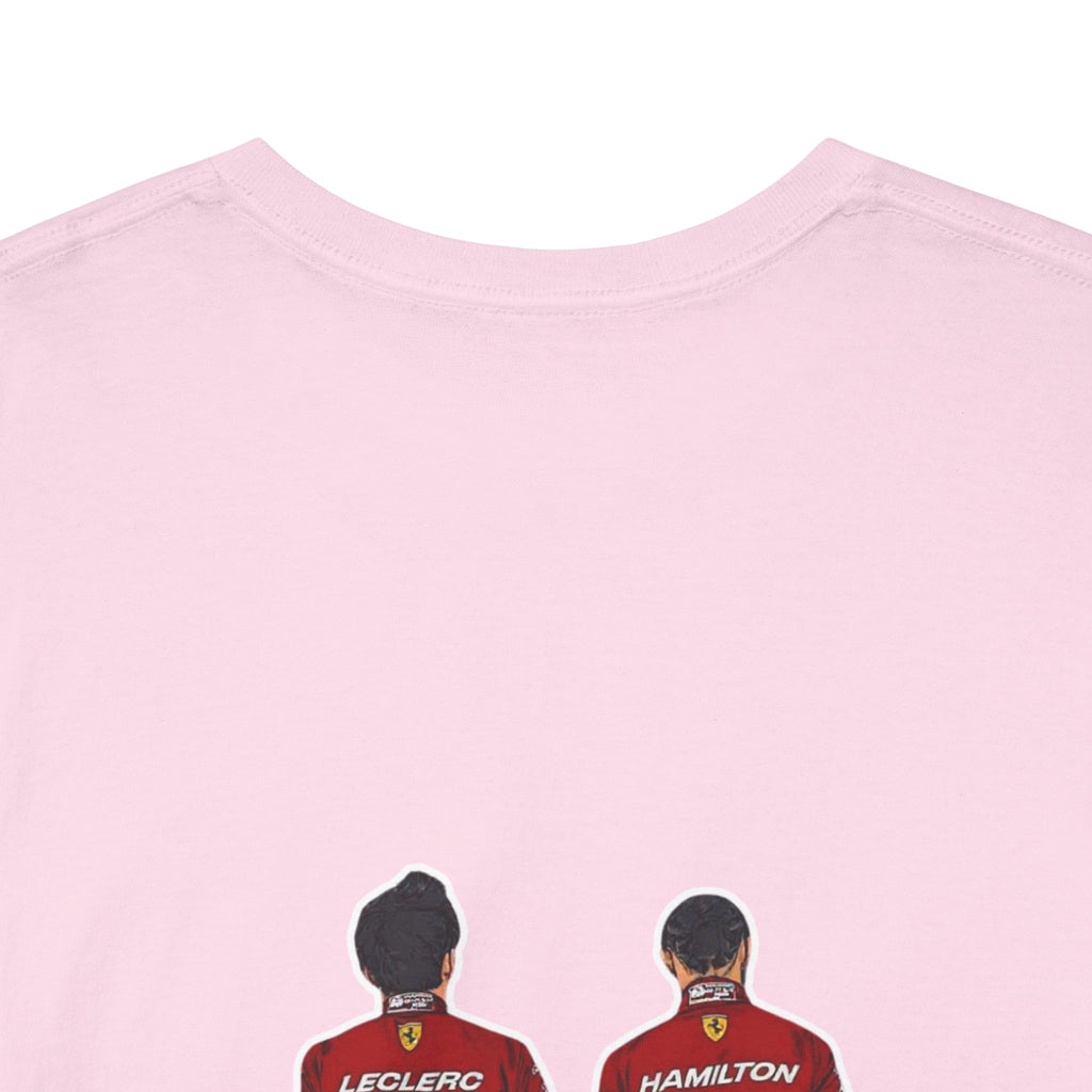 Charles Leclerc + Lewis Hamilton Cotton T-Shirt